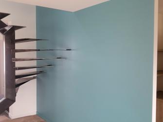 Cordier Christophe Mur bleu moderne