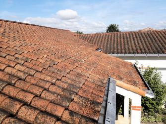Cordier Christophe Toit en tuiles avant travaux