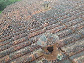 Cordier Christophe Tuiles romanes avant travaux